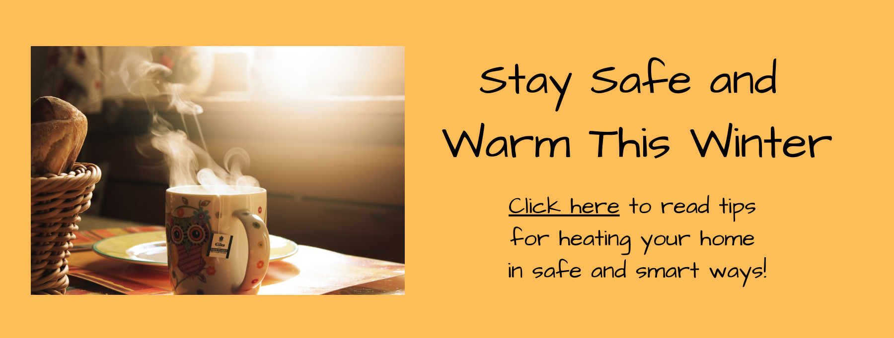 Tips for keeping safe and warm