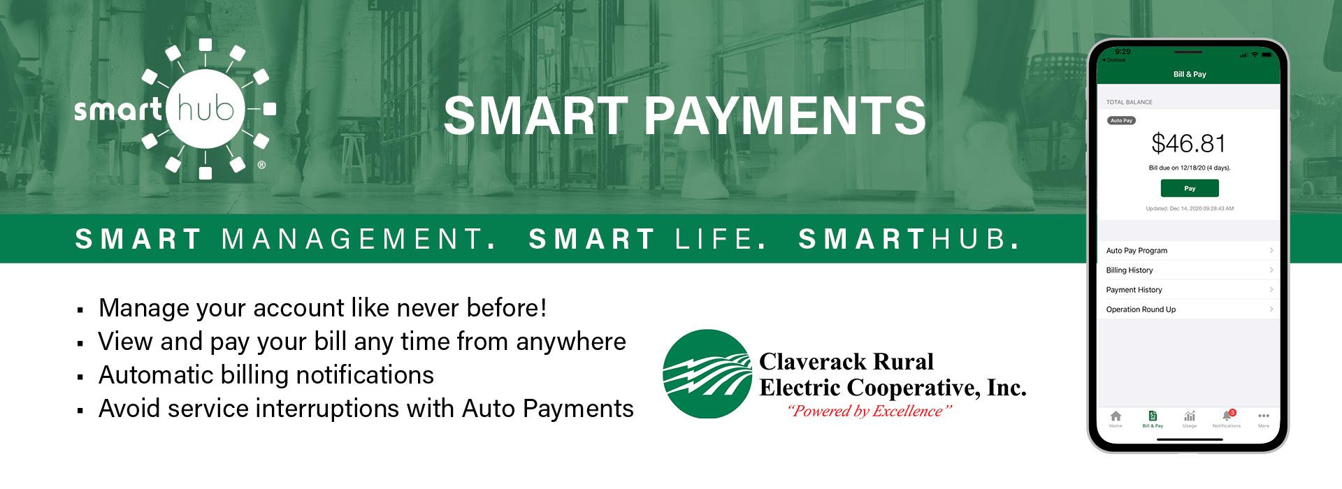 SmartHub means smart payments